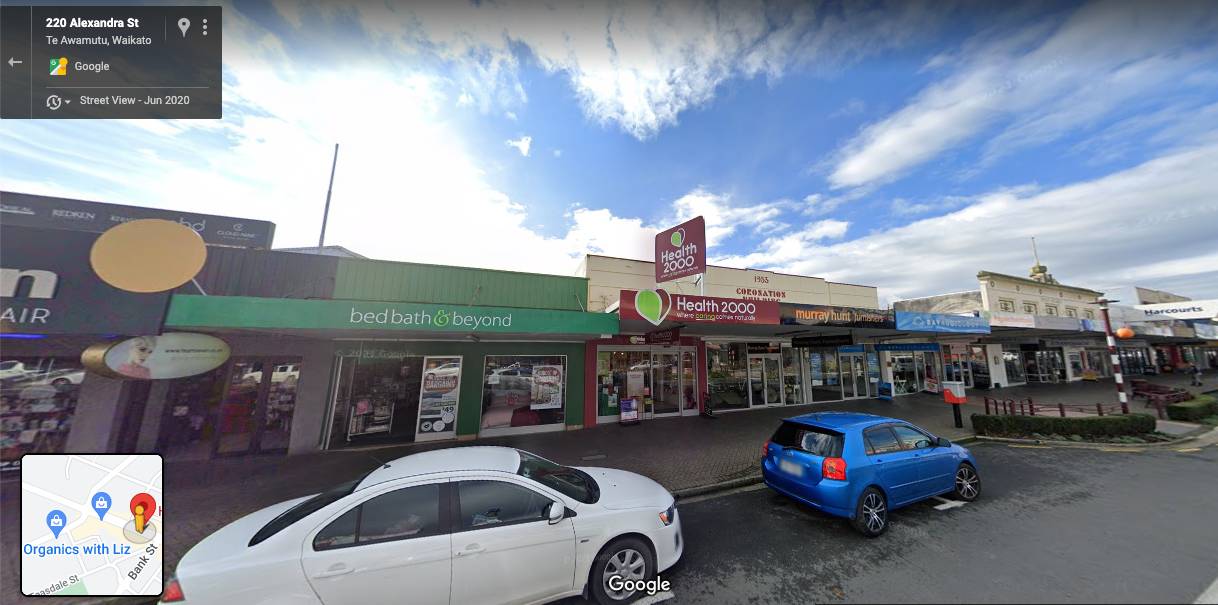 Health 2000 Te Awamutu street view